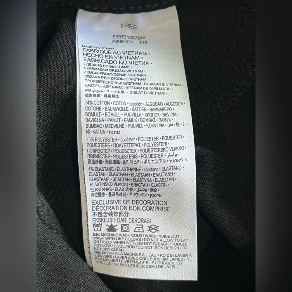 Brand New Girl Levi’s Black Skinny Leggings / Jeans - Picture 9 of 13